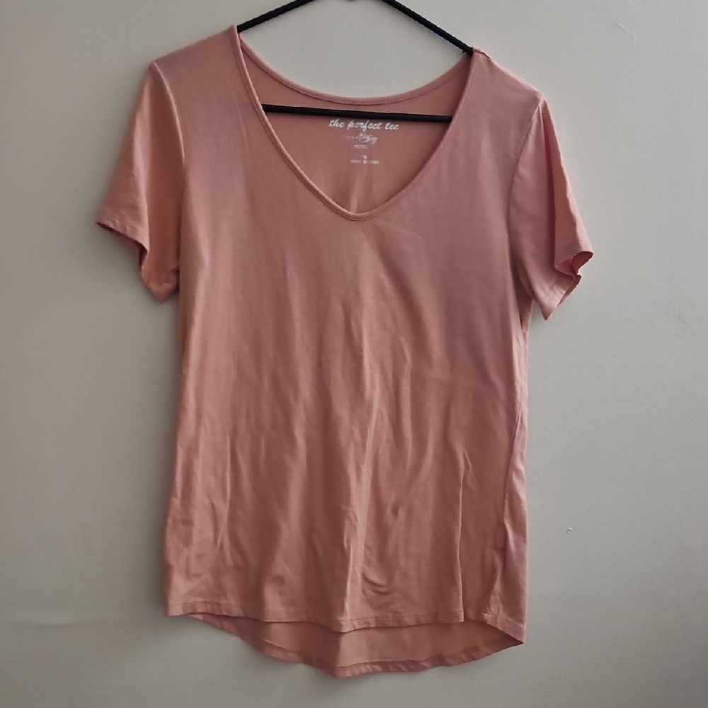 Como Vintage‎ Peach Short Sleeve Tee